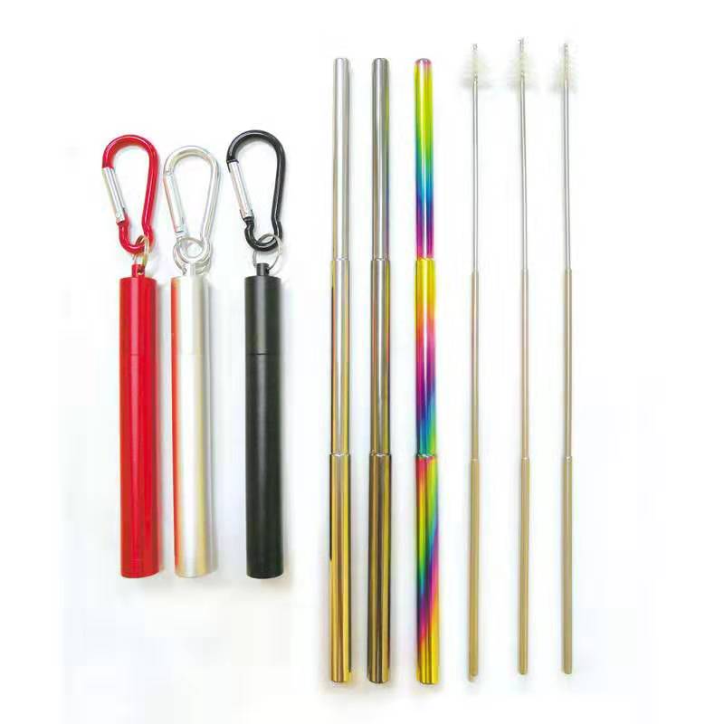 Festival Telescopic Custom Branded Reusable Straw | ePromos