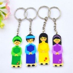 pvc rubber key chain-002