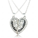 Mother's Day Gift Heart Pendant Necklace Charm