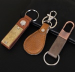 Leather keychain-006
