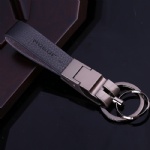 Leather keychain-004