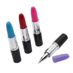 Emulation Lovely Lipstick Ball-point Pen Creative Kawaii Material Escolar Caneta Boligrafos Promotional Gifts