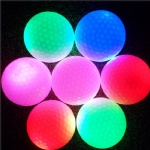 LED Electronic Golf Balls Small Light Up Flashing Glowing Day And Night Golfing Practicing