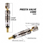 Presta Valve Brass Core W/ Optional Tool CNC-machined FV MTB Road Bike Tubes Repair Tire Service Parts