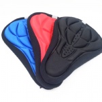 Cycling Bicycle Bike Silicone Saddle Seat Cover Silica Gel Cushion Soft Pad