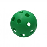 Custom Logo Golf Training Balls Plastic Airflow Hollow with Hole Golf Balls Outdoor Golf Practice Balls Golf Accessories