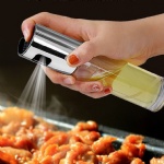 Custom logo Spray Bottle Oil Sprayer Oiler Pot BBQ Barbecue Cooking Tool Can Pot Cookware Kitchen Tool ABS Olive Pump