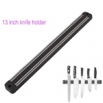 Magnetic Knife Holder Wall Mount Black ABS metal Knife For Placstic Block Magnet Knife Holder
