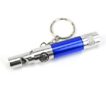 Custom logo LED Light Keychain Compass Whistle Outdoor Camping Hiking Survival Equipment