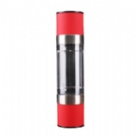 Custom logo Manual Salt and Pepper Grinder Pepper Mill Double head ABS Spice Sauce mills Grinders