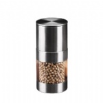 Custom logo Stainless steel manual salt and pepper mills grinder
