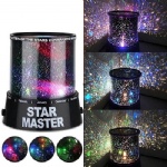 Custom design Led Creative Dream Romantic Starry Sky Star Projector Bedroom Star Moon Sleep Comfort Toy Children Luminous Toy